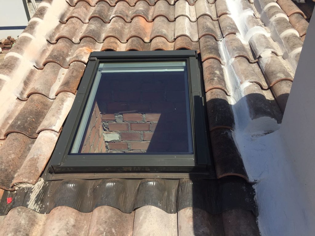 instalacion de ventana de tejado
